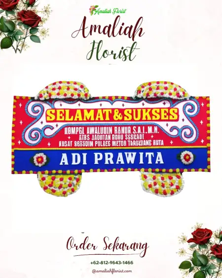 Papan Bunga Ucapan Selamat Datarcae